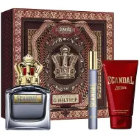 Jean Paul Gaultier Scandal For Him Eau De Toilette Spray 100ml Conjunto 3 Peças