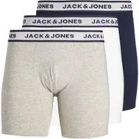 Jack & Jones Boxers Solid Plus Size 3 Unidades