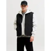 Jack & Jones Colete 'JJEDOVER' preto