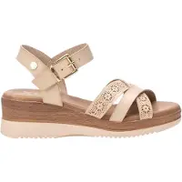 Xti para mulher. 14385105-HIELO Sandálias 143851 branco (41), 3 a 5cm, Fivela, Casual