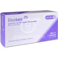 Lisutex Guantex Nitrilo S-P T-G 100U — Guanti in nitrile