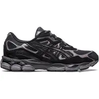 Asics unisex. 1201A789 Sapatilhas Gel NYC preto (42.5), Plano, Cordão, Casual, Esportivo, Running, Multisport