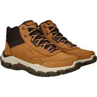 SKECHERS Botas com atacadores 'Santoro' castanho / castanho escuro