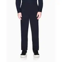 Armani Exchange para homem. XM002083AF22403UB101 Calça Reta marinho (38), Casual, Poliéster