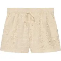 Superdry para mulher. W7110516A Short de Renda bege (XS), Casual, Algodão