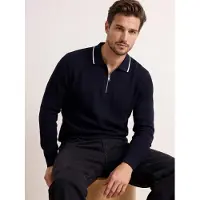 Trendyol Pullover navy / branco