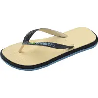 Havaianas Sapato aberto 'Brasil' creme / azul claro / verde / preto