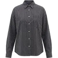 Imily Bela Blusa preto / branco
