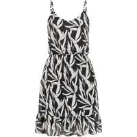 Cloud5ive Vestido de verão preto / branco