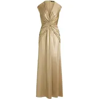 Ralph Lauren Vestido de festa camelo
