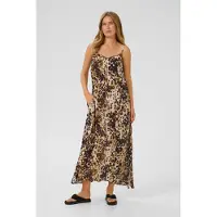 Kaffe Vestido 'KAThora Amber' castanho / preto