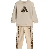 Adidas Fato de treino 'ANIMAL LEGGINGS' castanho / taupe / preto