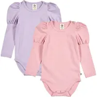 Müsli Macacão/Body lavanda / cor-de-rosa