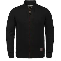 !Solid Casaco de malha 'Tristan' preto