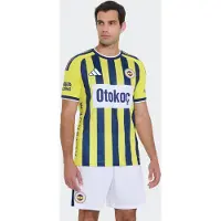 Adidas Camisola de futebol 'Fenerbahçe 2026/2027' navy / mel / vermelho vivo / branco
