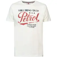 Petrol Industries Camisa 'Classic' navy / vermelho / branco