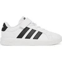 Adidas Sapatilhas 'Grand Court 3.0' preto / branco