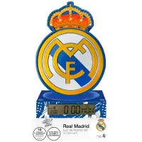 Real Madrid Hala Madrid Luminária Despertador 3d