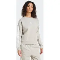 Adidas Sweatshirt de desporto 'Essentials' cinzento claro / branco