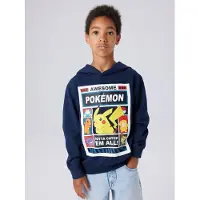 Name it Sweatshirt 'NKMDU POKEMON' marinho / amarelo / roxo / branco