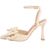 Lipsy Sapatos abertos atrás creme