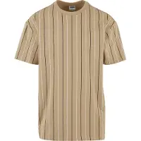 Urban Classics Camiseta De Manga Curta Printed Pinstripe