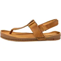 El naturalista unisex. 2600411OM005_024 Sandálias de couro N6004 amarelo (38), Plano, Velcro, Casual