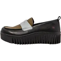 Art para mulher. 11530S1UQ003_001 Mocassins de couro 1530S Brighton preto (42), 3 a 5cm, Nenhum, Casual
