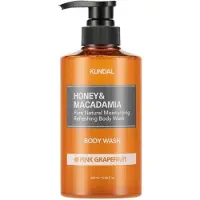 Kundal Gel doccia Honey & Macadamia Pink Grapefruit (Body Wash) 500 ml