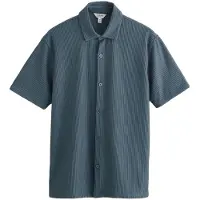 Next Camisa azul fumado