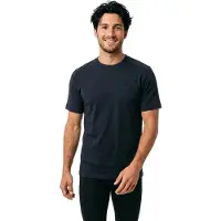 BOSS para homem. 50564121 Camisa Union Tape marinho (L), Casual, Algodão, Manga curta