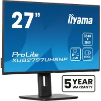 Iiyama Monitor Xub2797uhsnp-b1 27´´ 4k Ips Led
