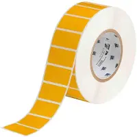 Brady THT-17-423-3-YL etiqueta de poliéster amarillo brillante 50,80 x 25,40 mm