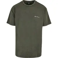 Urban Classics Camisa cáqui / branco