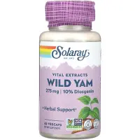 Solaray Cápsulas Wild Yam 60 Unidades