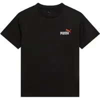 Puma Camisola 'ESS No. 1' vermelho / preto / branco