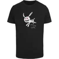 Mister tee Camisa 'Walk In The Dark' vermelho / preto / branco