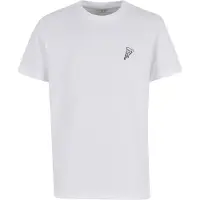 Mister tee Camisa 'Pizza' preto / branco