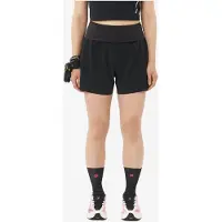 Salomon - Vestuário trail corrida mulher - Sense Aero 2In1 Trail 5" W Deep Black para Mulher - Tamanho XS - Preto