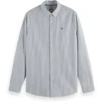 Scotch & Soda Camisa De Manga Comprida Seasonal Core Striped Regular Fit