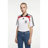 Adidas Camisola de futebol 'Deutschland 2007' amarelo / vermelho fogo / preto / branco