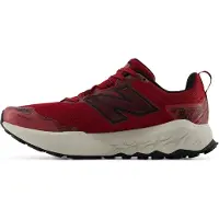 New Balance para homem. MTGAROV2 Ténis Fresh Foam Garoé V2 vermelhos (49), Plano, Cordão, Casual, Esportivo, Outdoor, Running, Ao ar livre