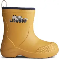 Liewood Bota de borracha 'Aston' açafrão / greige / preto