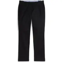 Ralph Lauren para homem. 710B23868001 Calças chinesas Greenwich Slim Fit pretas (32/32), Preto, Casual, Algodão