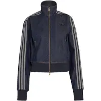 Adidas Casaco meia-estação 'Firebird' azul escuro / cinzento