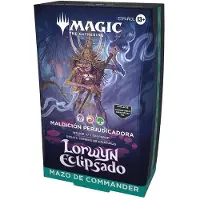 Magic the gathering Cartas Colecionáveis Lorwyn Commander Deck Maldicion Perjudicadora