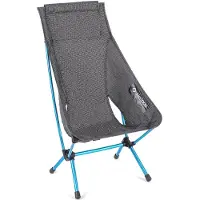 Helinox - Mesas e cadeiras campismo - Chair Zero High Back Black/Cyan Blue para Unissexo - Cinzento