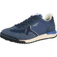 Pepe Jeans para homem. PMS600027 Chinelos Marvin Match marinho (41), Tecido, Plano, Cordão, Casual, Esportivo