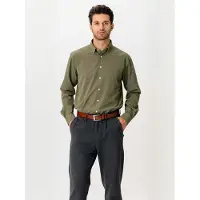 TeeShoppen Camisa ' Premium ' oliveira