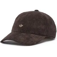 Adidas Boné 'Corduroy Baseball' bege / castanho escuro